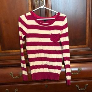 Striped lightweight sweater